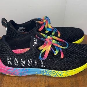 NOBULL black neon glitch runners